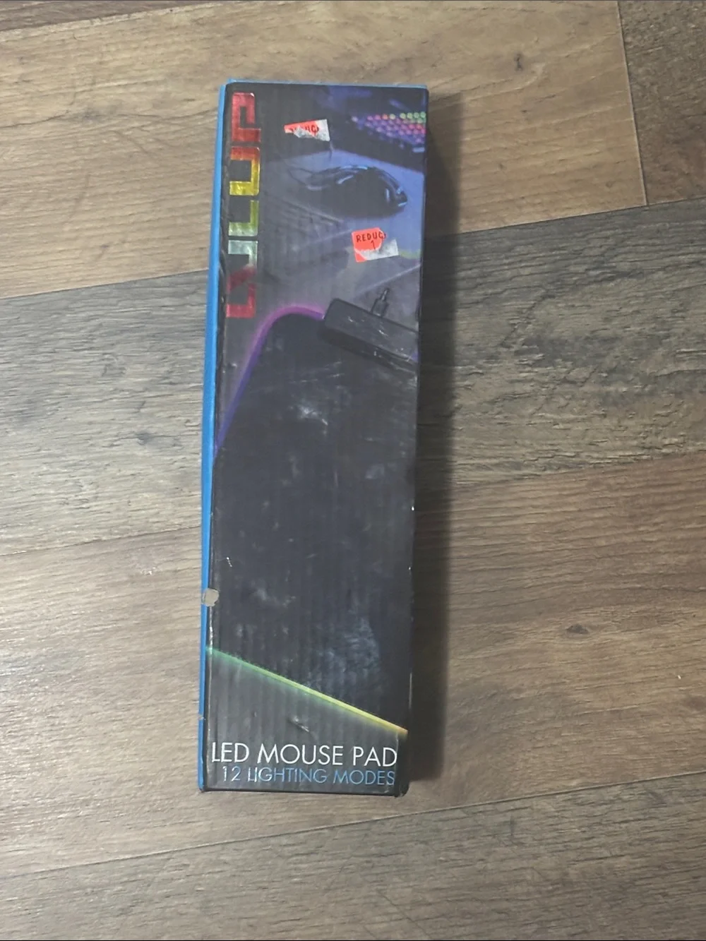 LED Mouse Pad with RGB Lighting - Black